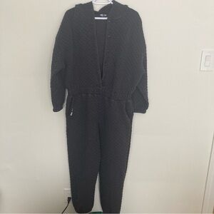 Star Wars x smash + Tess dark charcoal jumpsuit size XL quilted
